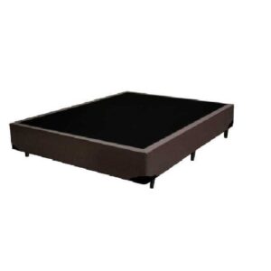 Base Box Casal Sintético Marrom