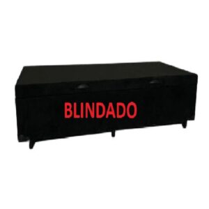 Cama Box Baú Solteirão King Blindado Suede Preto